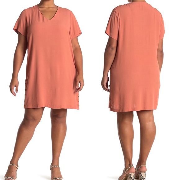 Madewell Side Button Dress size 2X Office Career - Picture 1 of 10